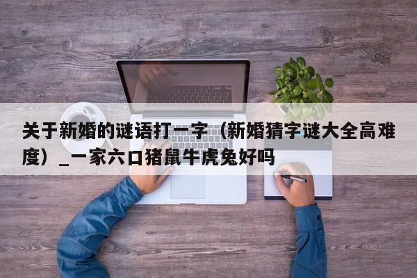 关于新婚的谜语打一字(新婚猜字谜大全高难度)_一家六口猪鼠牛虎兔好吗